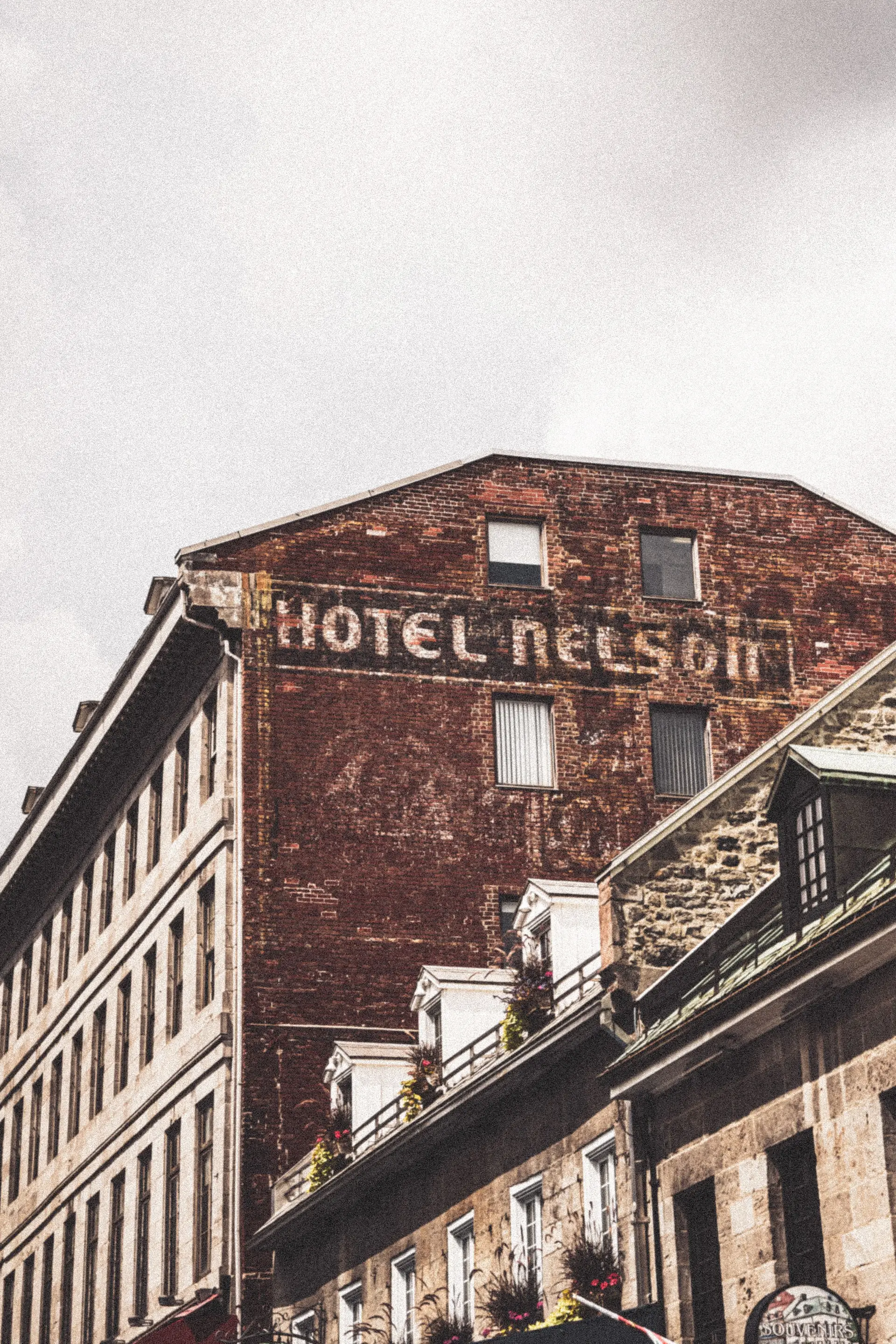 Vintage Urban Architecture in Montreal